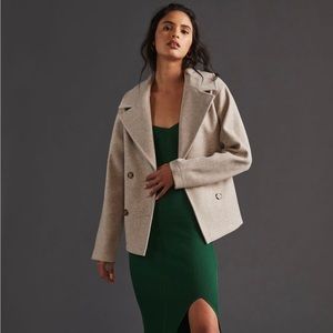 Anthropologie Avec Les Filles Sailor Peacoat XL NWT